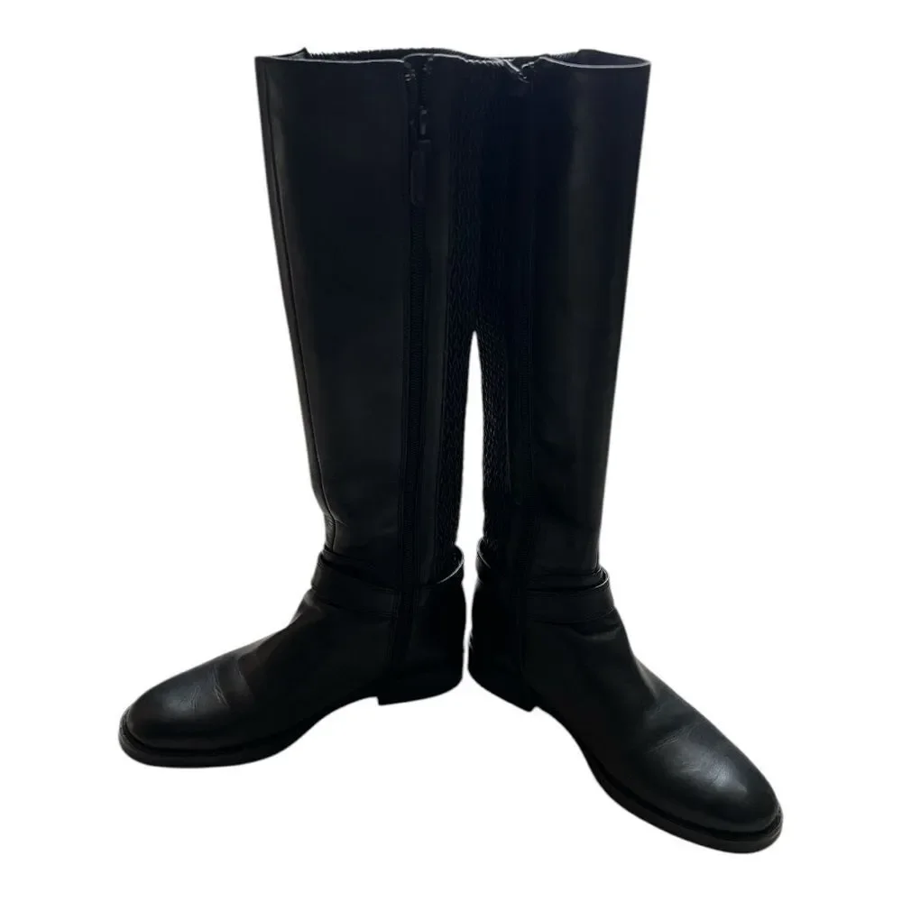 Cole Haan Elegant Black Knee High Boots